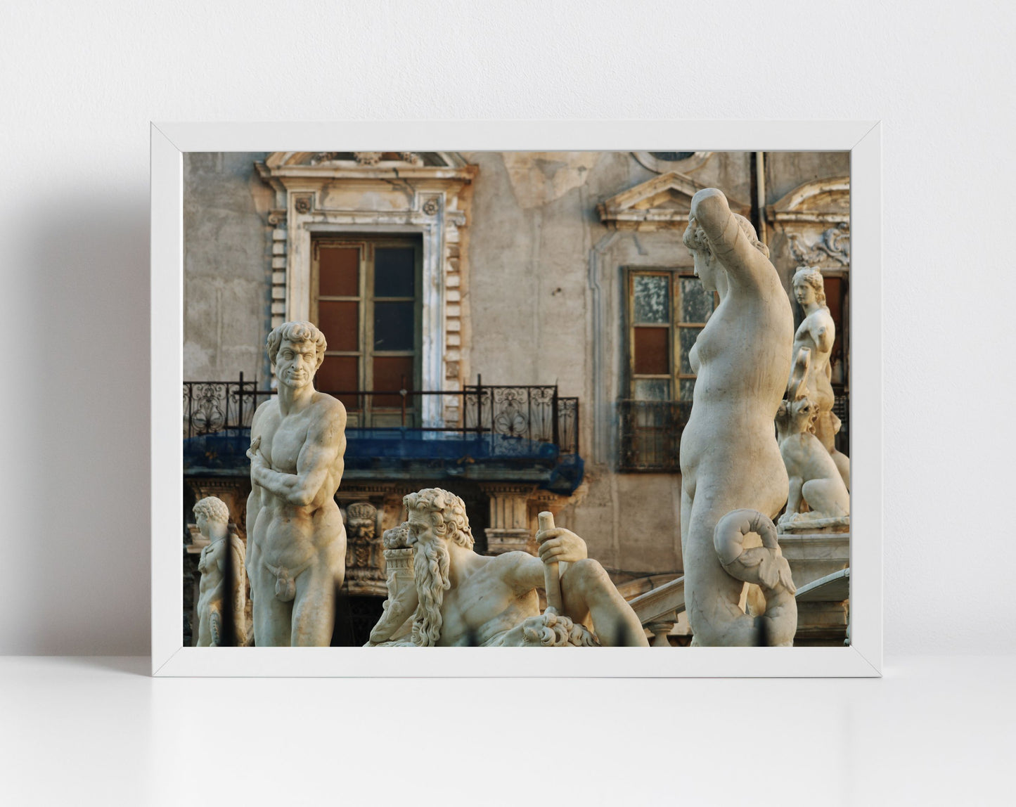 Fontana Pretoria Palermo Sicily Photography Print Renaissance Wall Art