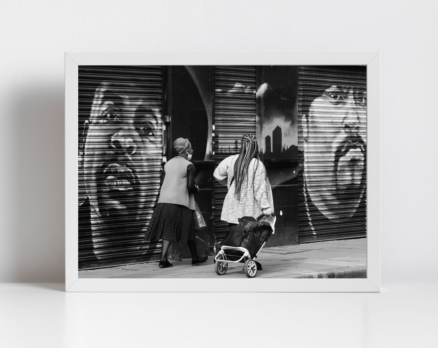 Hip Hop Poster Brixton Print Black And White Street Photography