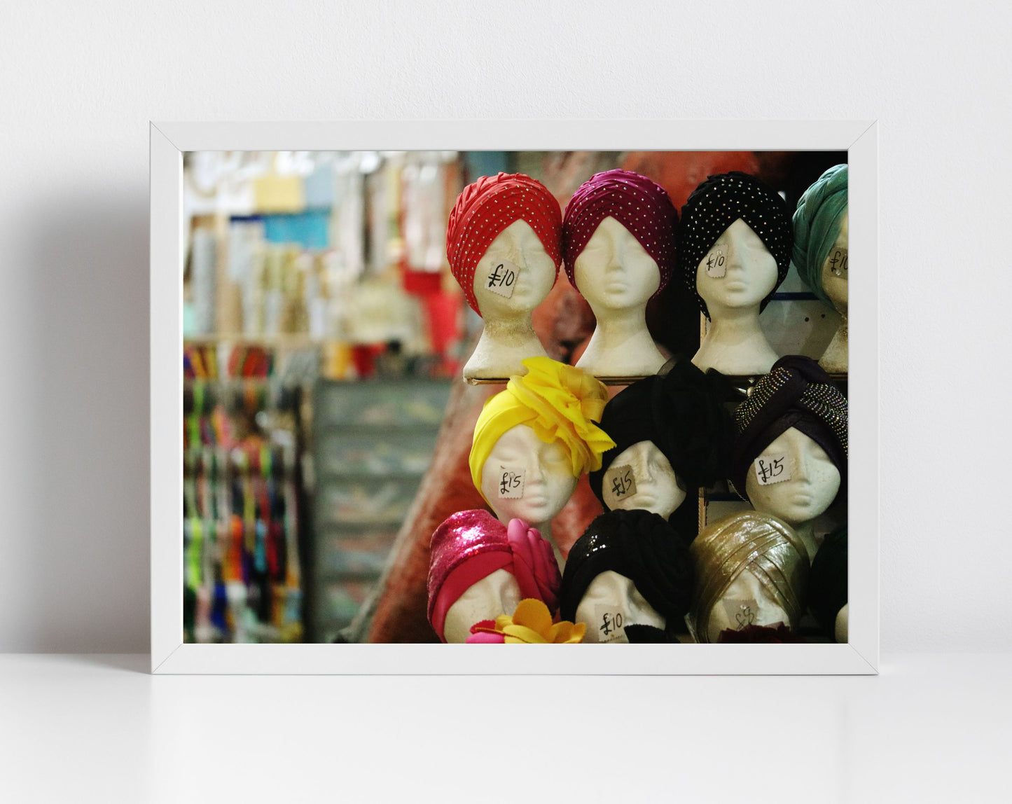 London Brixton Market Electric Avenue Photography Poster