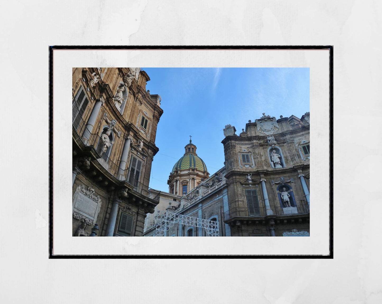 Four Corners Palermo Sicily Photography Print