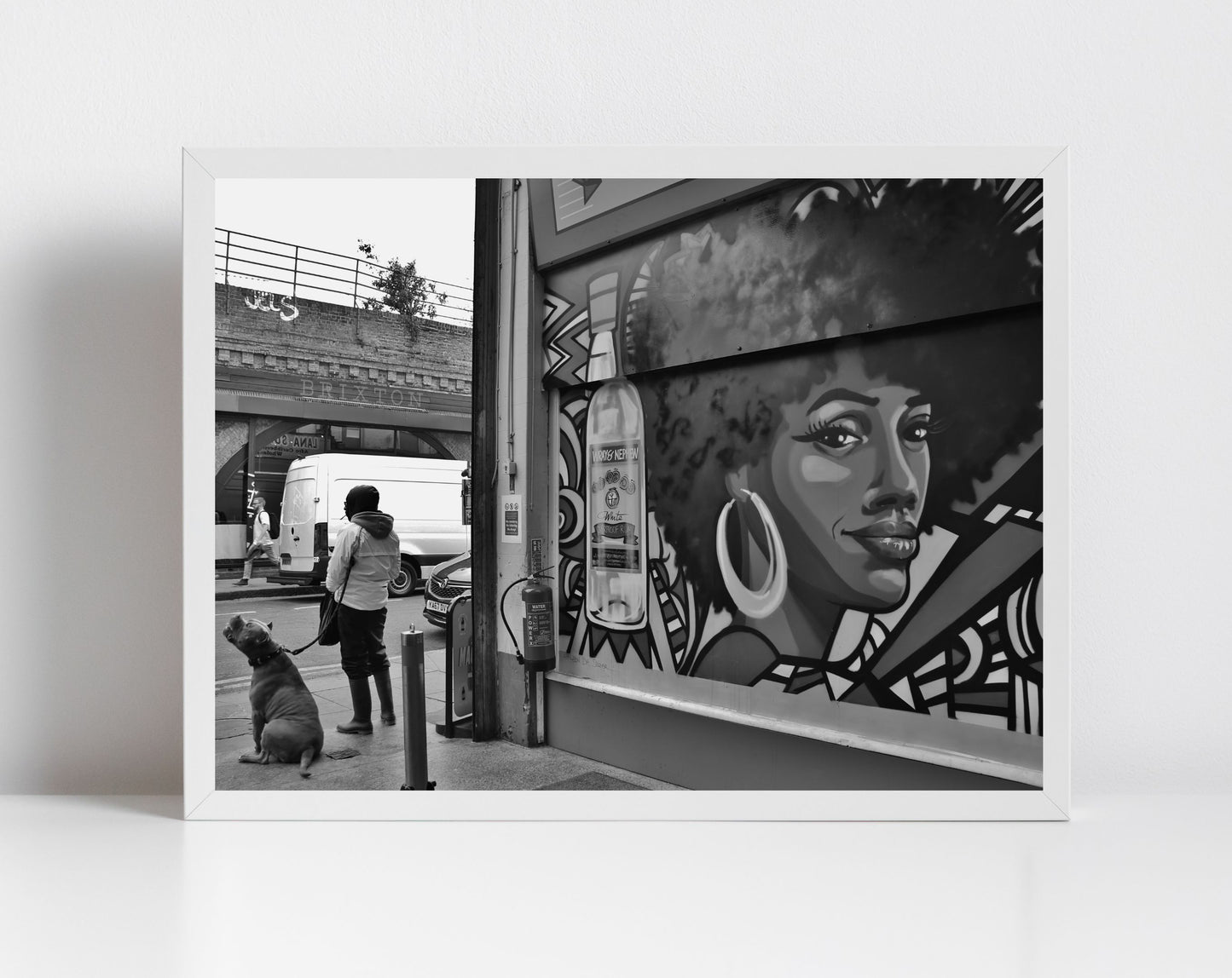 London Brixton Black And White Photography Print Afro Caribbean Wall Art