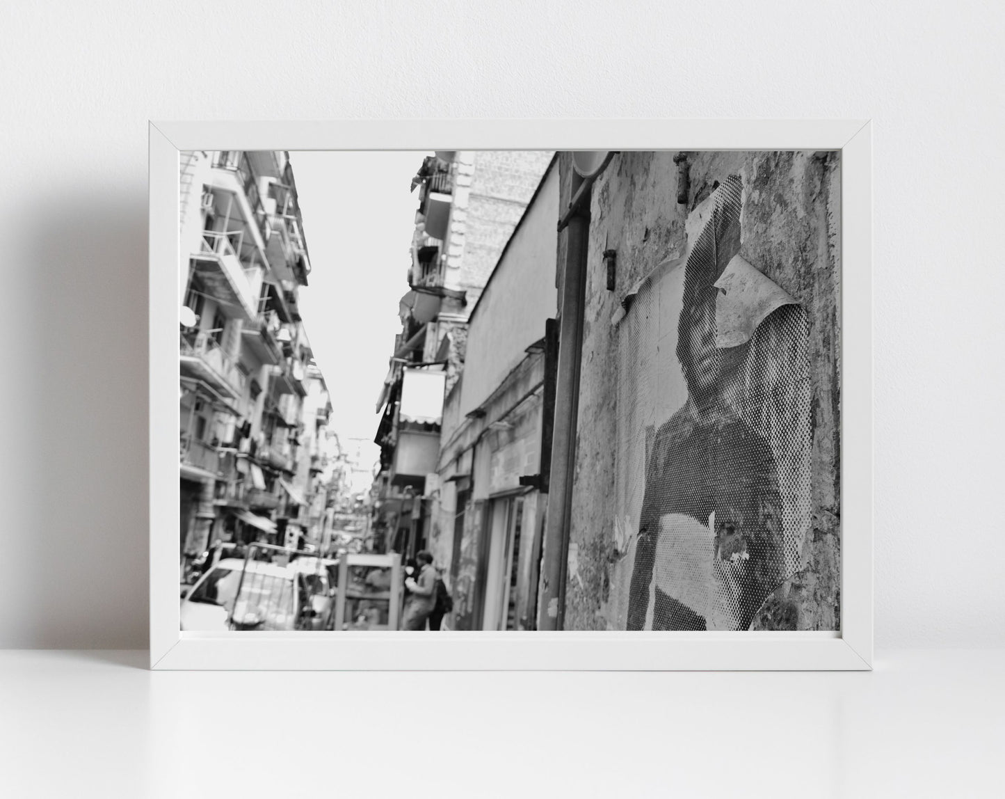 Maradona Napoli Print Naples Italy Photography Poster