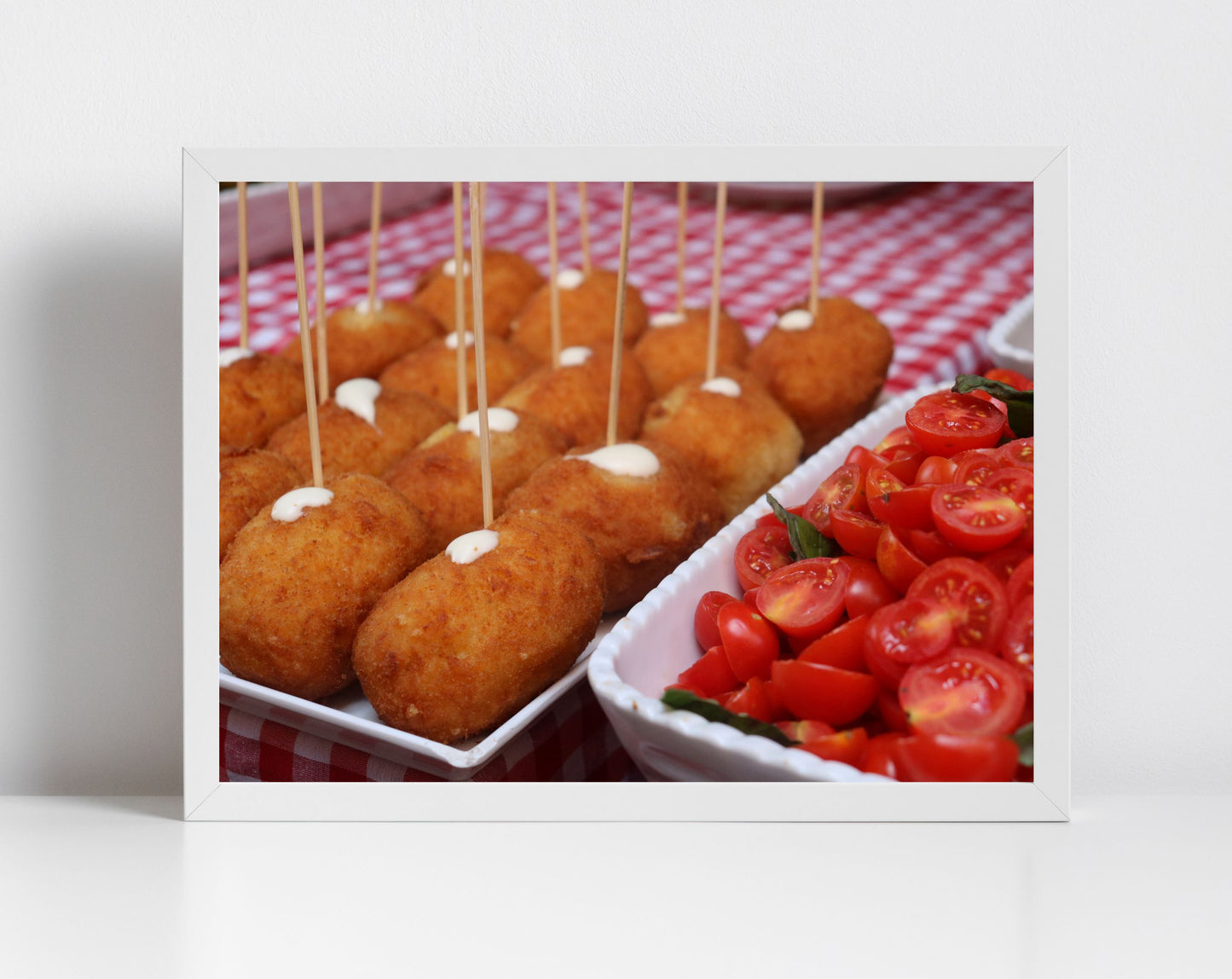 Arancini Food Print Palermo Photography Sicilian Wall Art