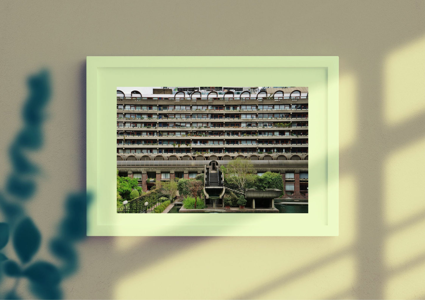 Barbican Black And White Photography Brutalist Poster
