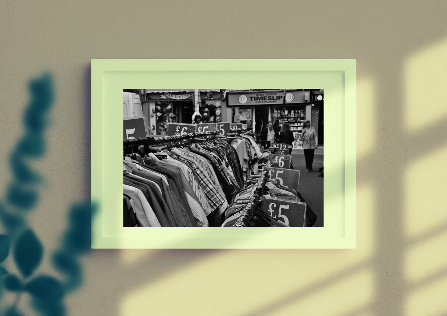 Brighton Poster Black And White Street Photography Print