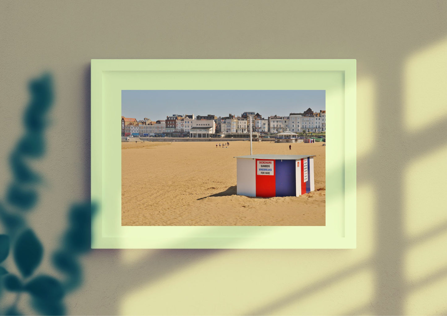 Margate Beach Hut Photography Print
