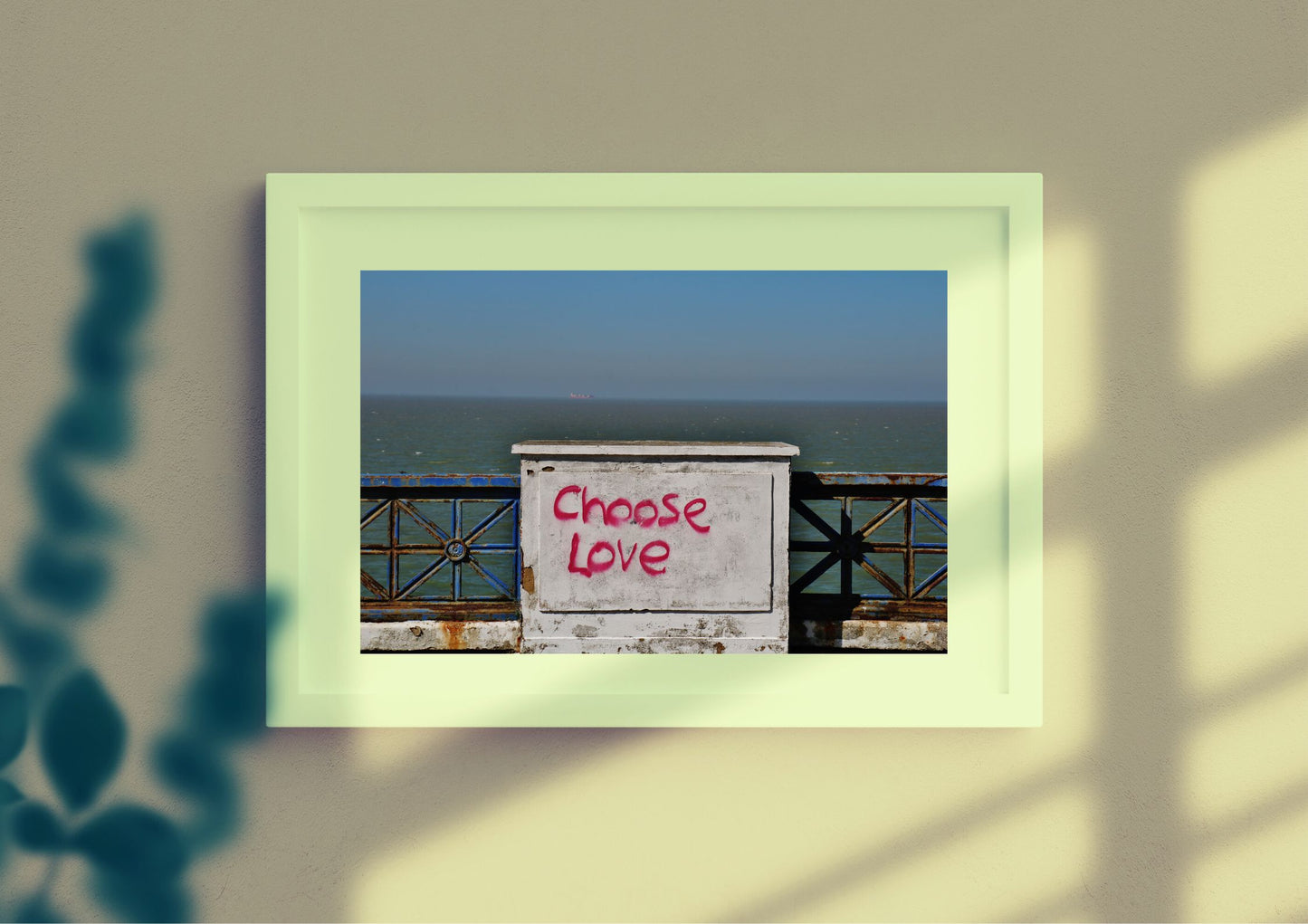 Choose Love Print Margate Photography Poster