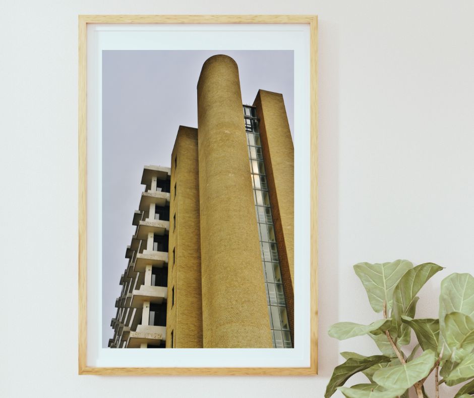 Brutalist Wall Art Folkestone Photography Print