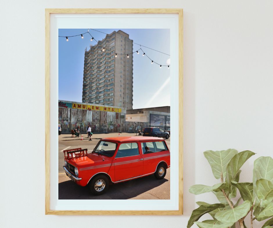 Margate Print Brutalist Wall Art