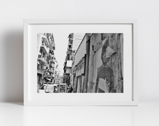 Maradona Napoli Print Naples Italy Photography Poster