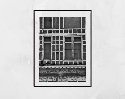 Margate Black And White Photography Print British Seaside Wall Art