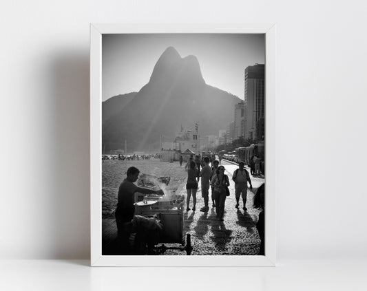 Rio De Janeiro Ipanema Beach Photography Print