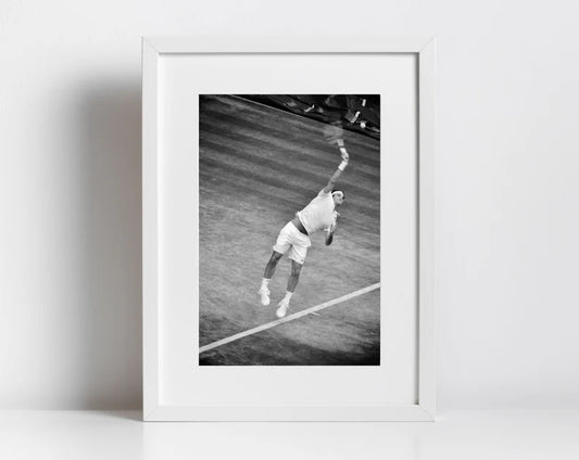 Roger Federer Poster Wimbledon Tennis Photography Print