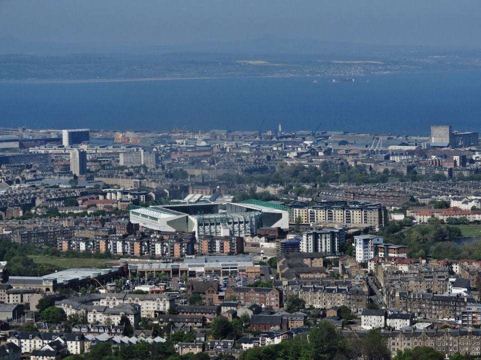 Hibernian FC Leith Easter Road Stadium Print
