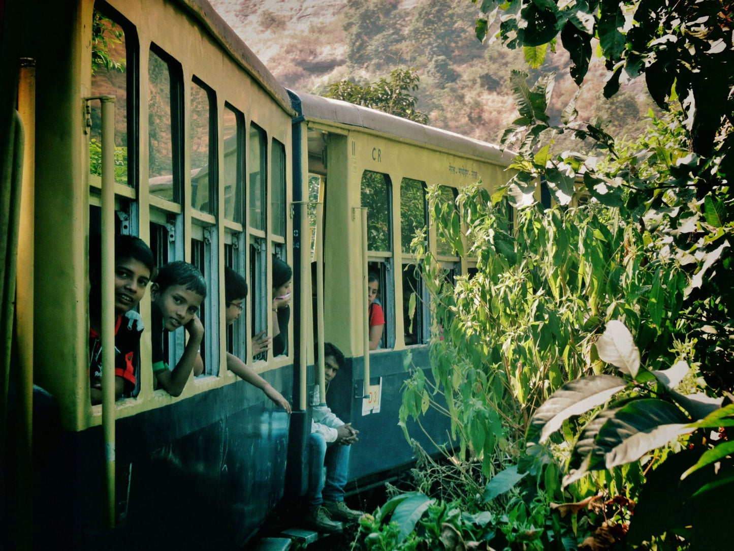 India Photography Print Matheran Toy Train Poster