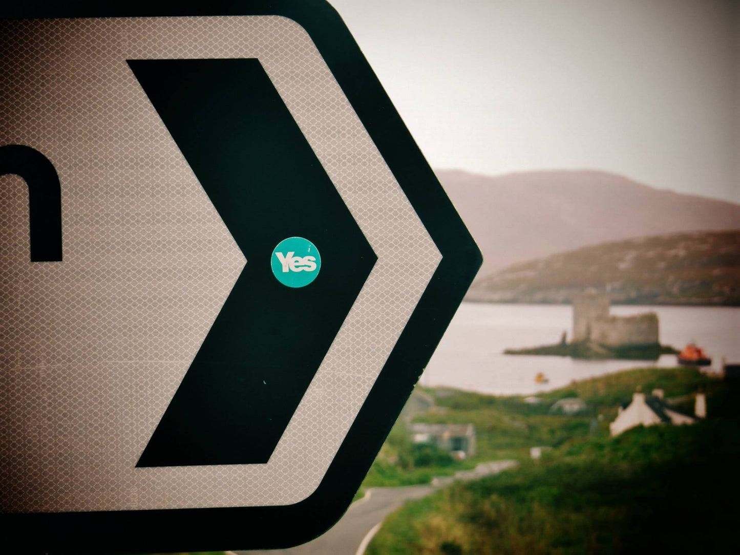 Isle of Barra Scotland Independence Art Print