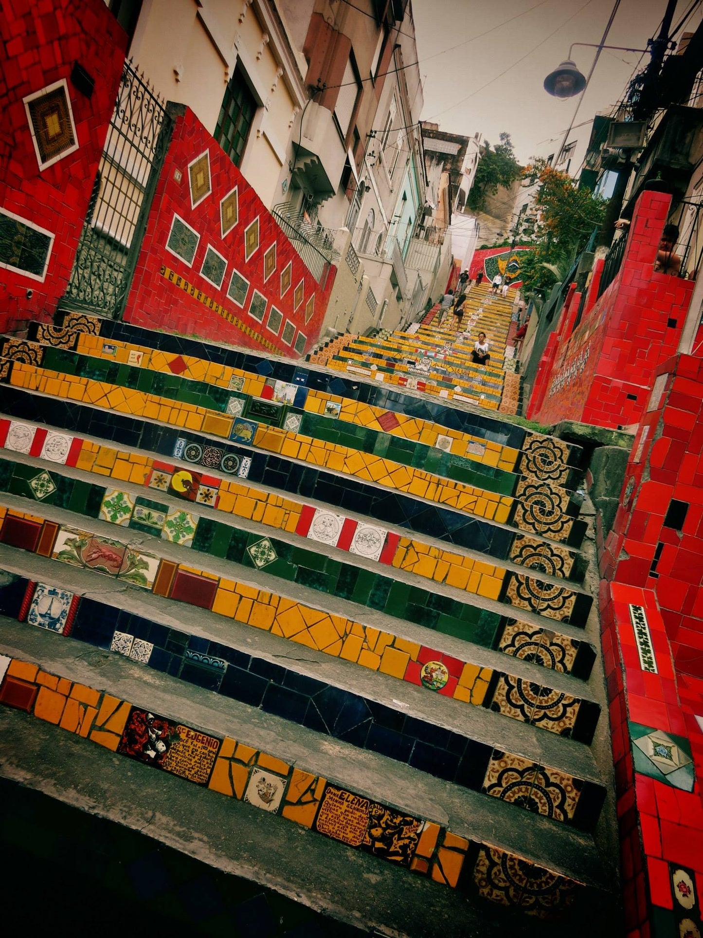 Rio de Janeiro Print Selaron Steps Brazil Photography