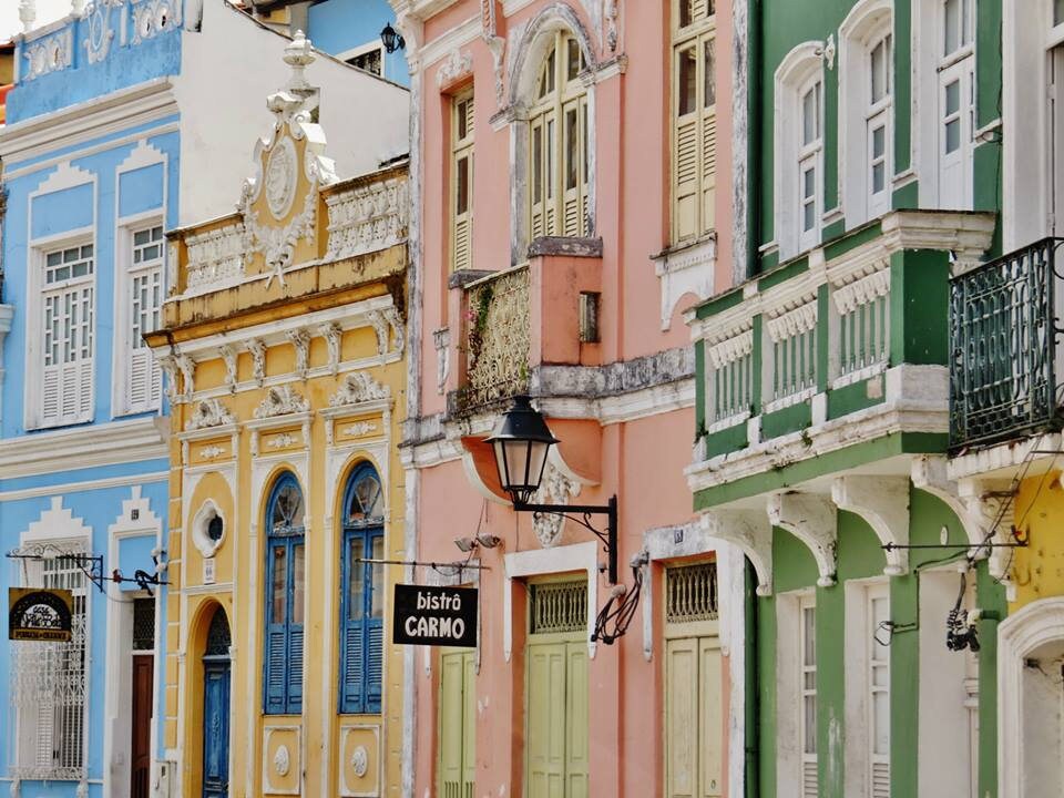 Salvador Bahia Brazil Photography Colourful Wall Decor