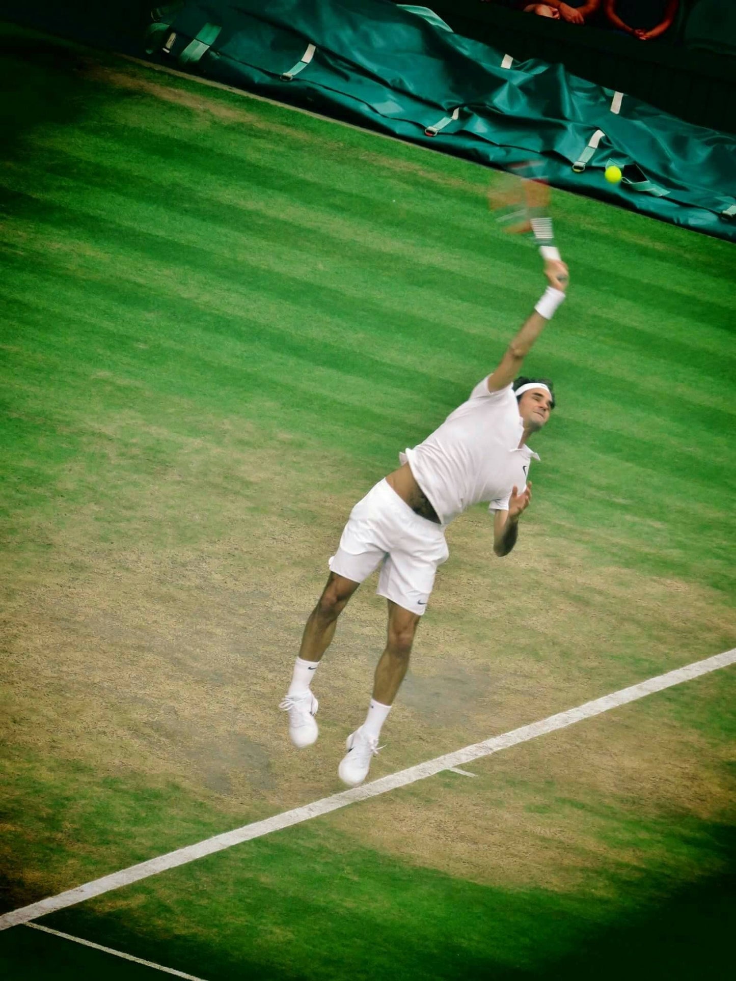 Roger Federer Wimbledon Tennis Photography Print Poster
