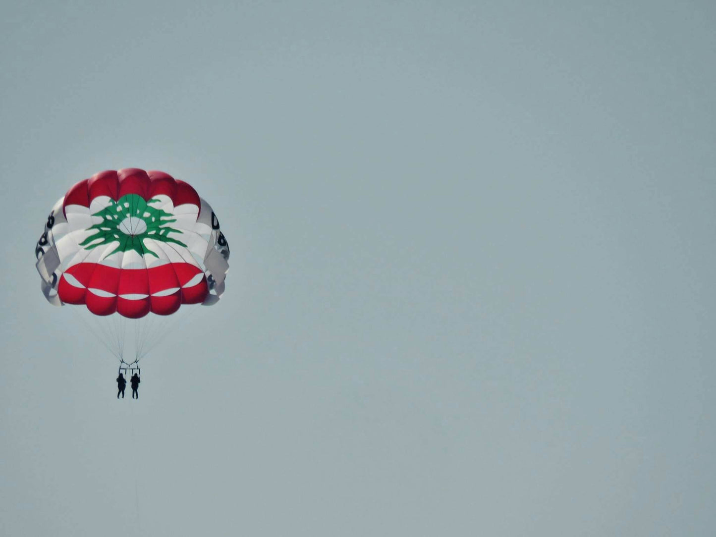 Lebanon Beirut Paraglide Photography Print