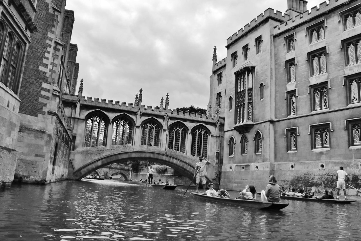 Cambridge University Poster Bridge Of Sighs Photography Print