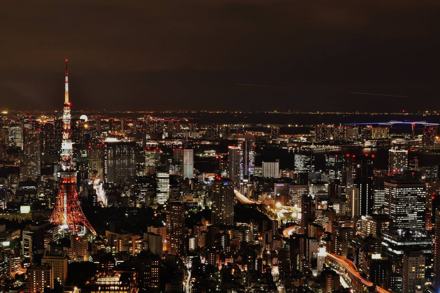 Tokyo Skyline Photography Print