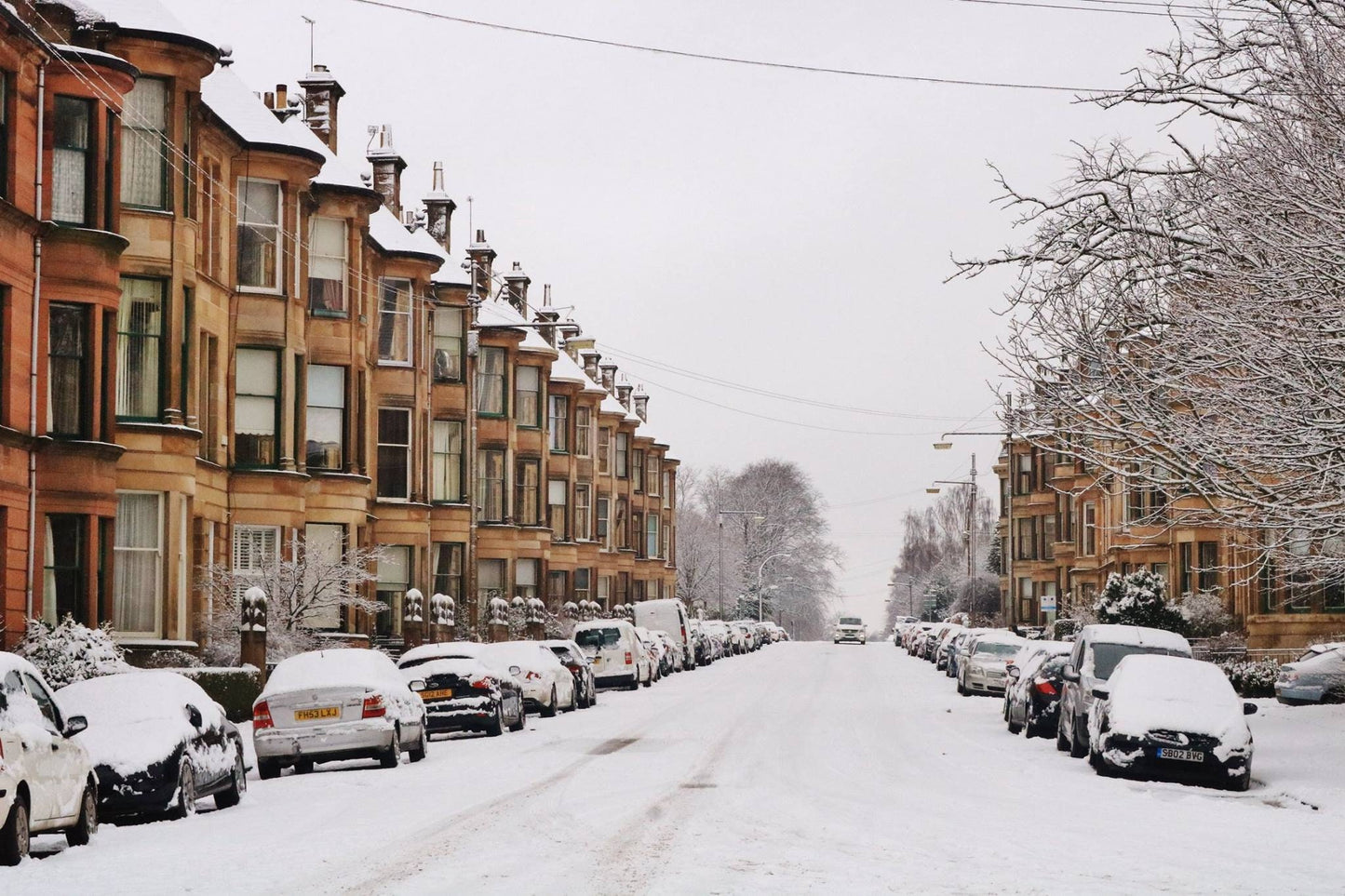 Glasgow Tenements Photography Print Pollokshields