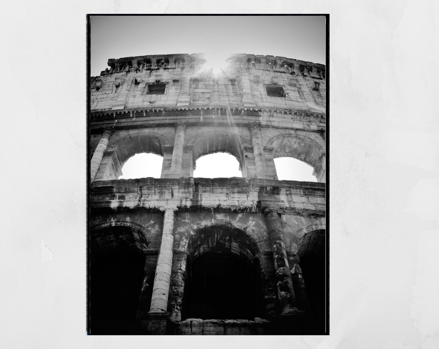 Rome Poster Colosseum Photography Print