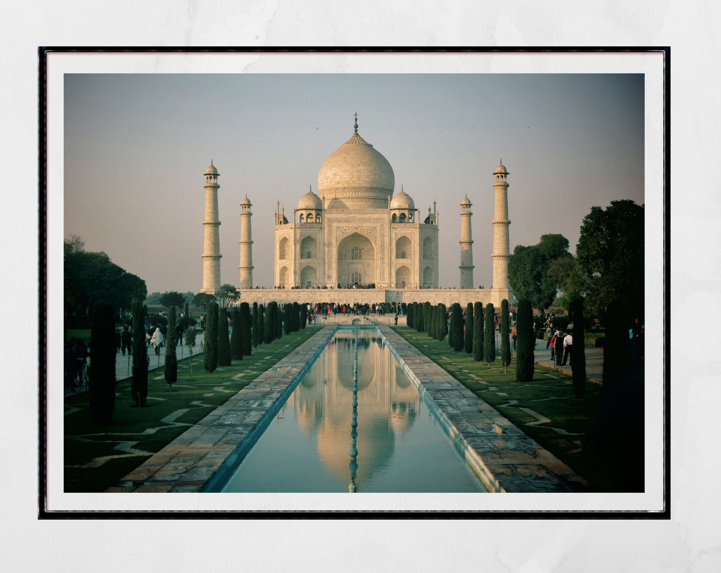Taj Mahal Print India Photography