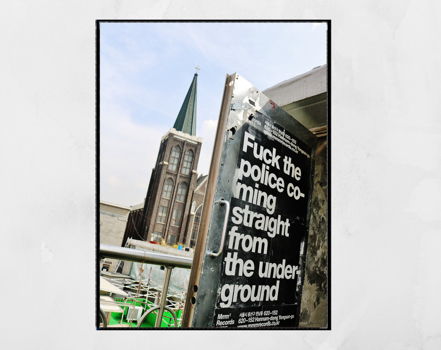 Fuck The Police N.W.A. Lyrics Poster