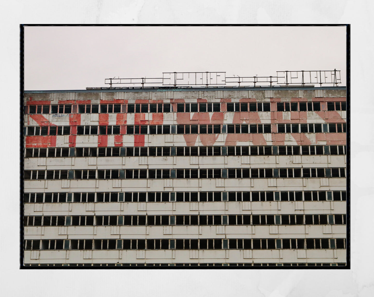 Berlin Street Print Anarchist Poster