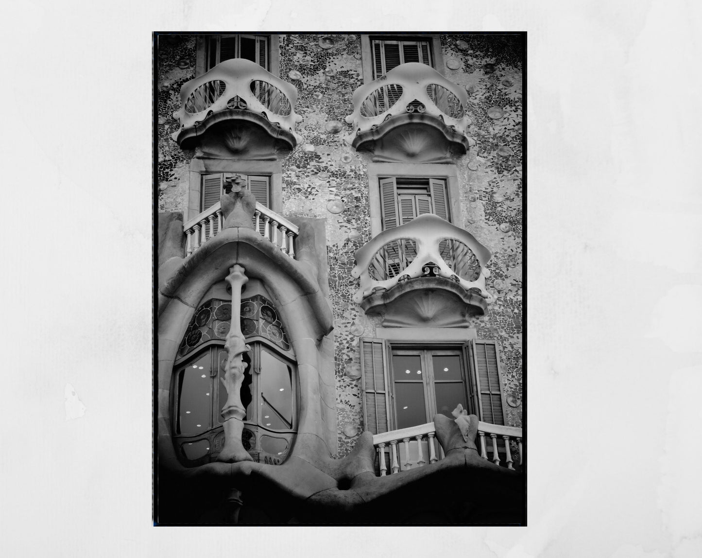 Casa Batlló Gaudi Print Barcelona Photography Poster