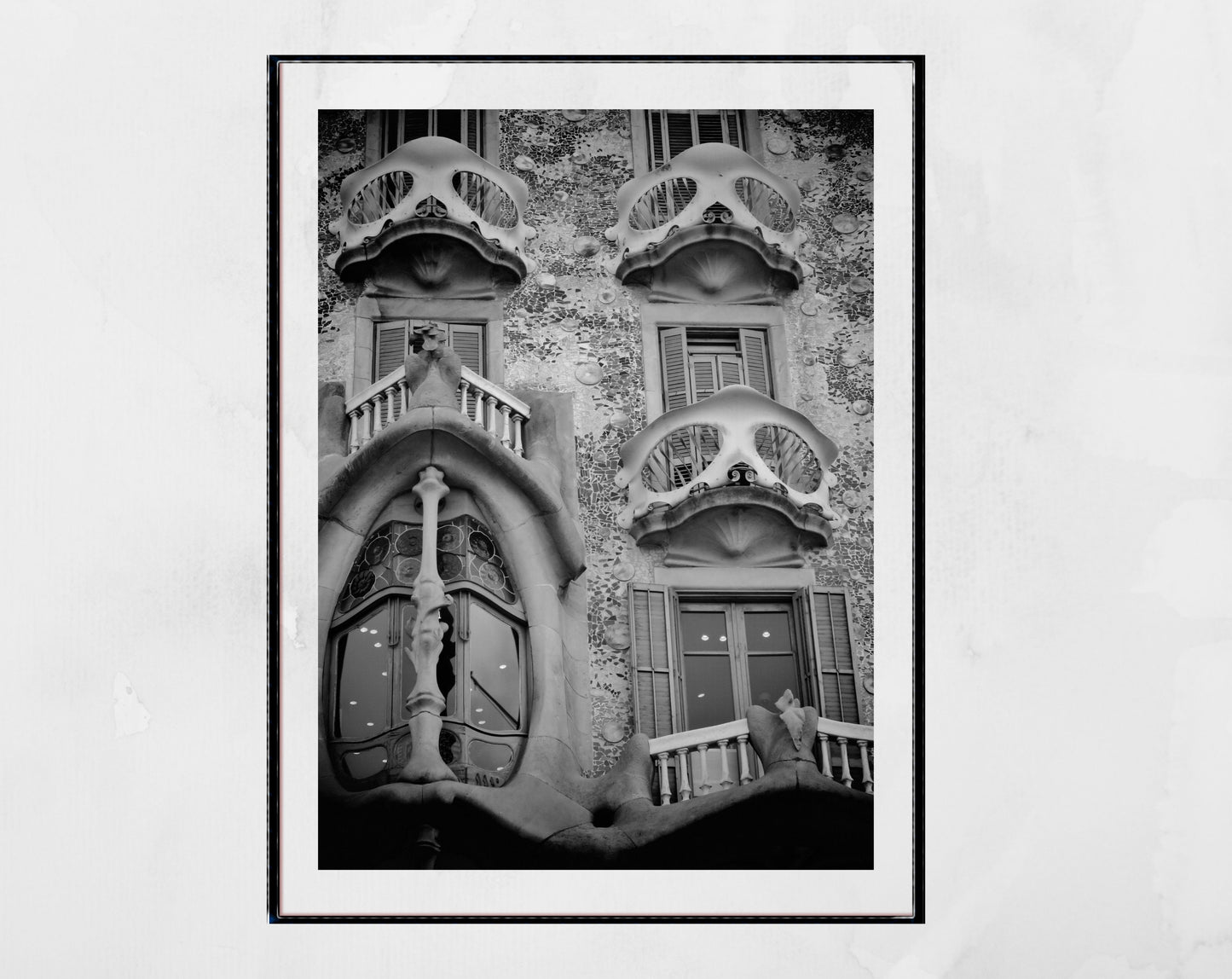 Casa Batlló Gaudi Print Barcelona Photography Poster