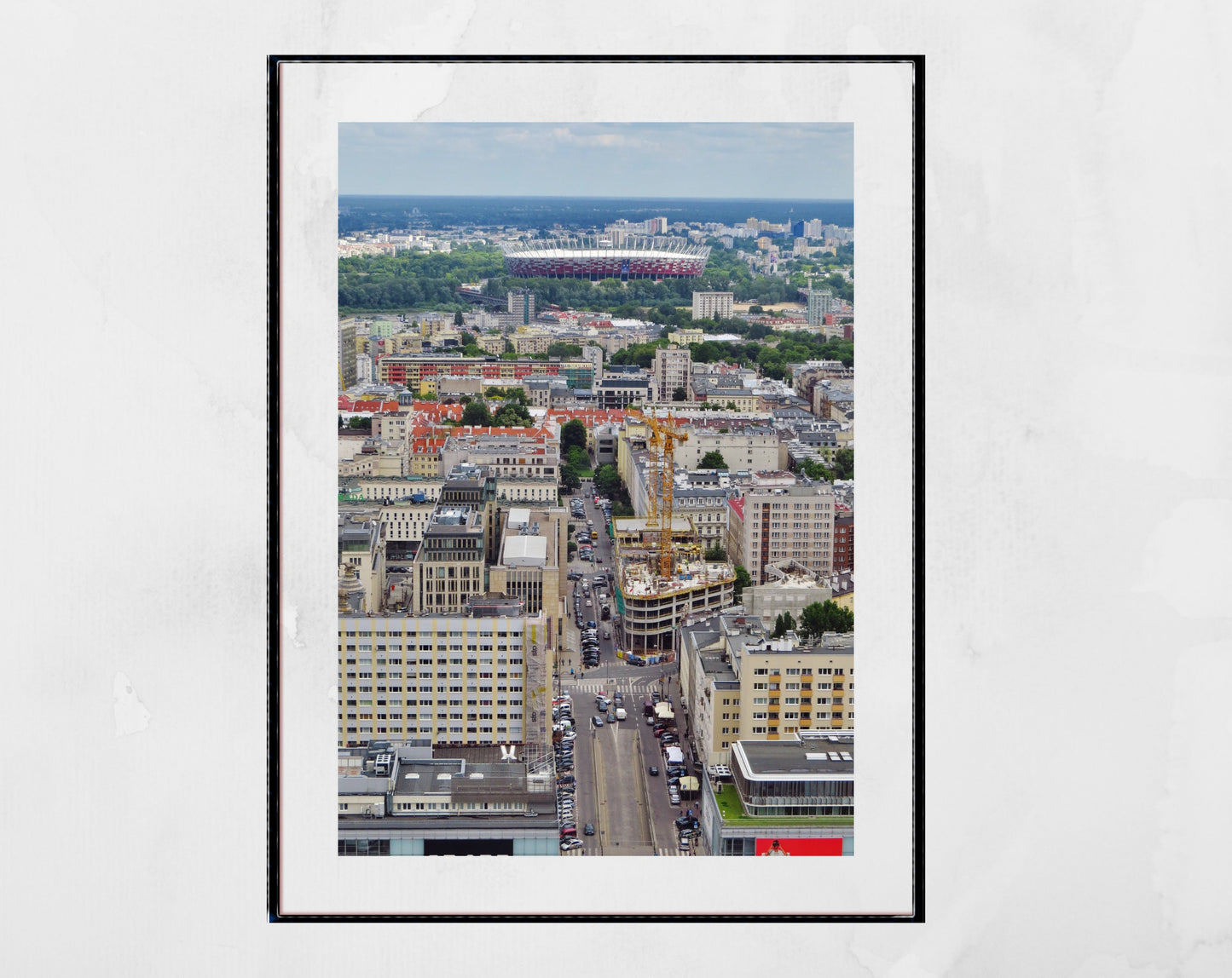 Warsaw Skyline Photography Print