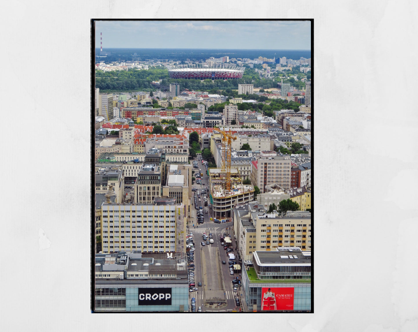 Warsaw Skyline Photography Print
