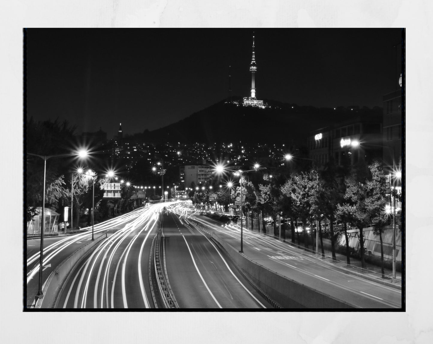 Seoul Photography Print Namsan Tower Wall Art
