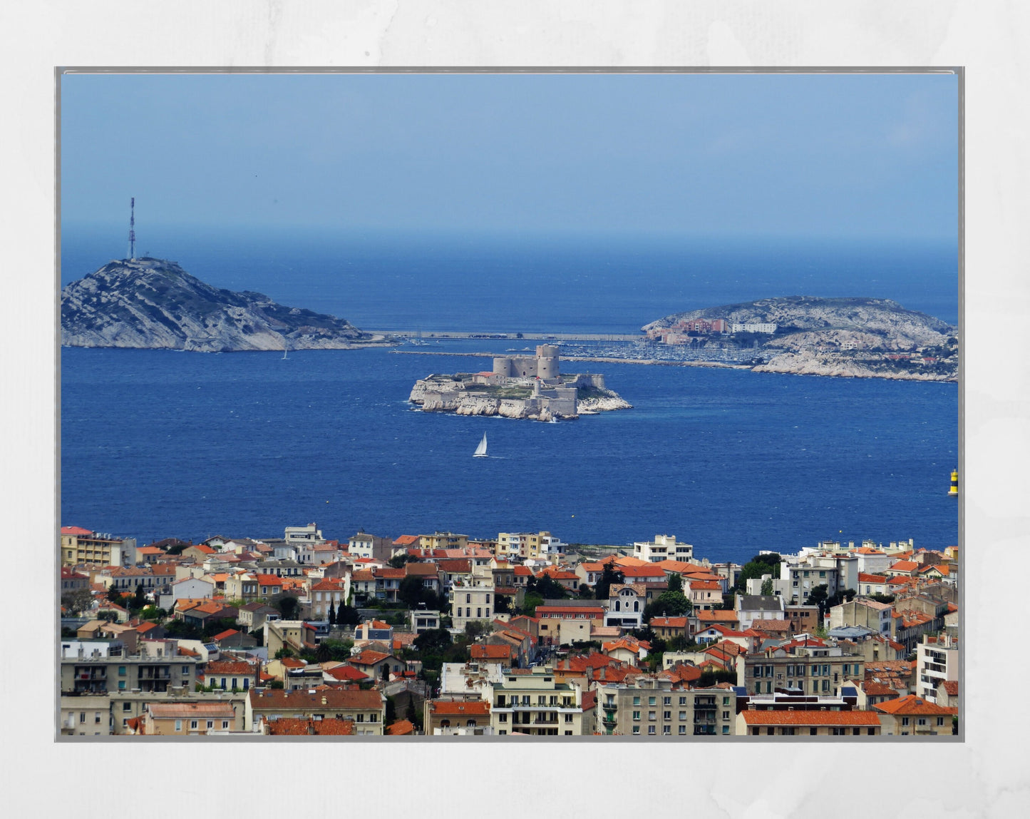 Marseille Poster Coastal Photography Print