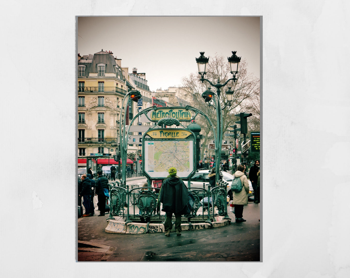 Montmartre Print Paris Street Photography