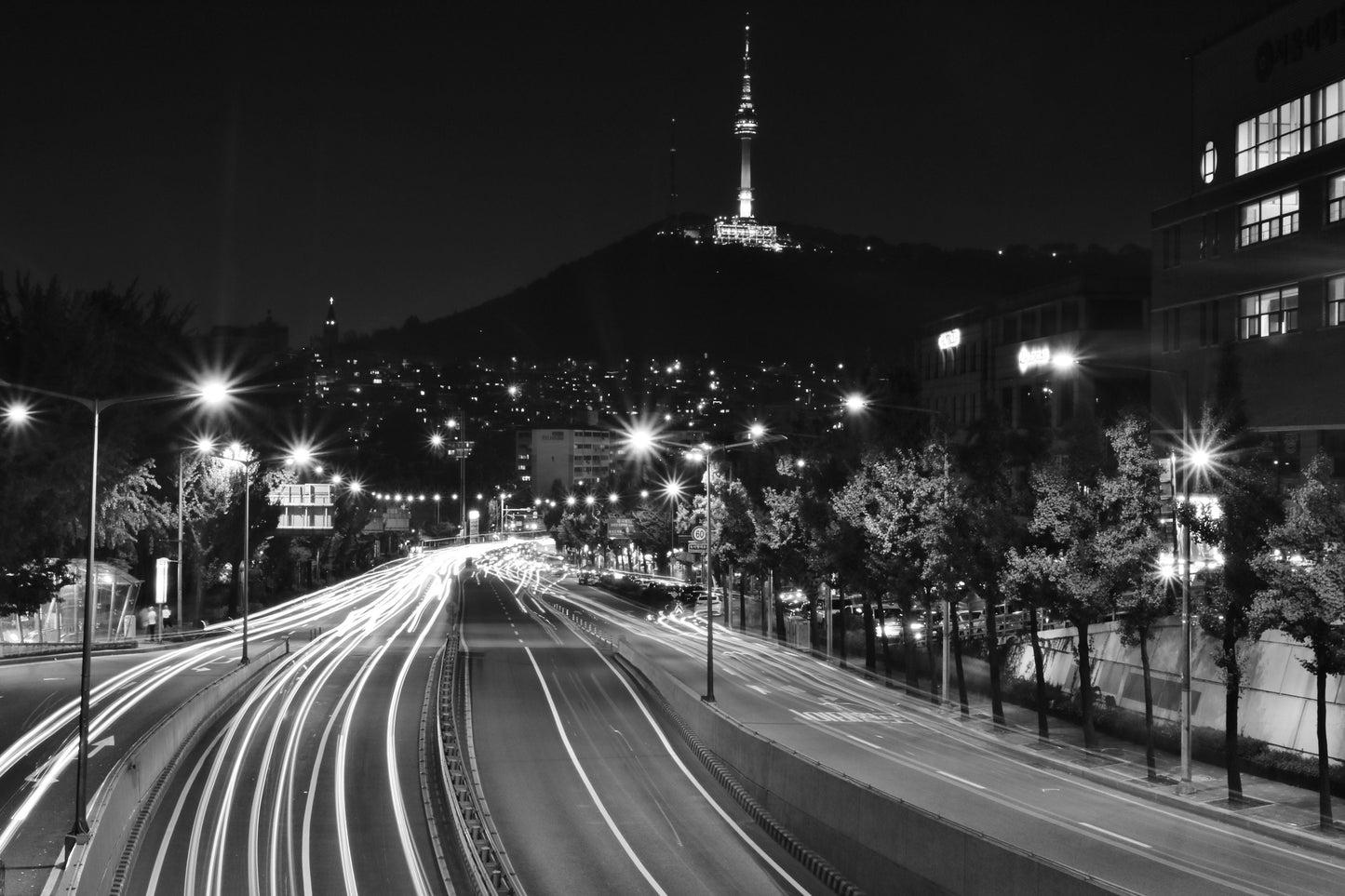 Seoul Photography Print Namsan Tower Wall Art