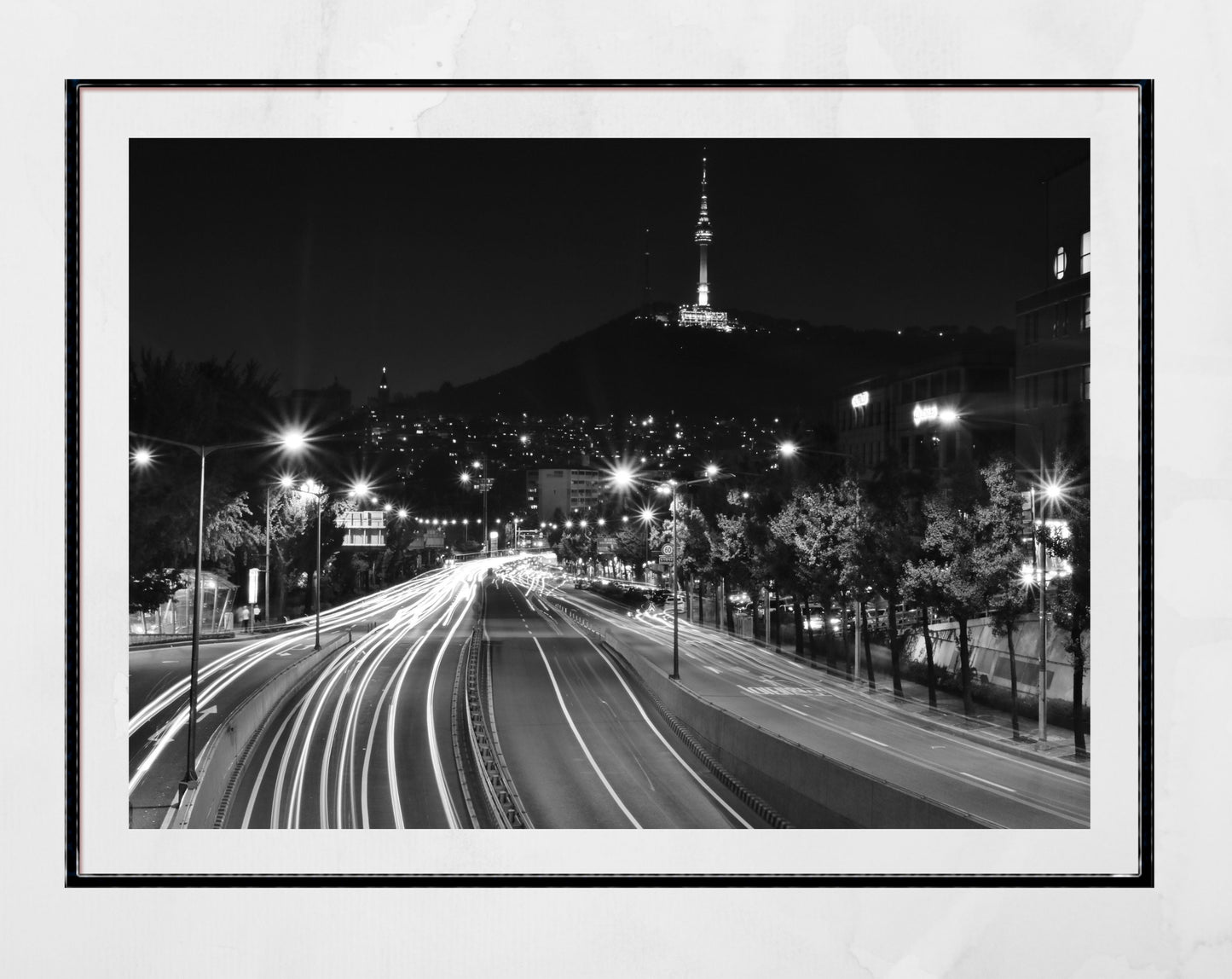 Seoul Photography Print Namsan Tower Wall Art