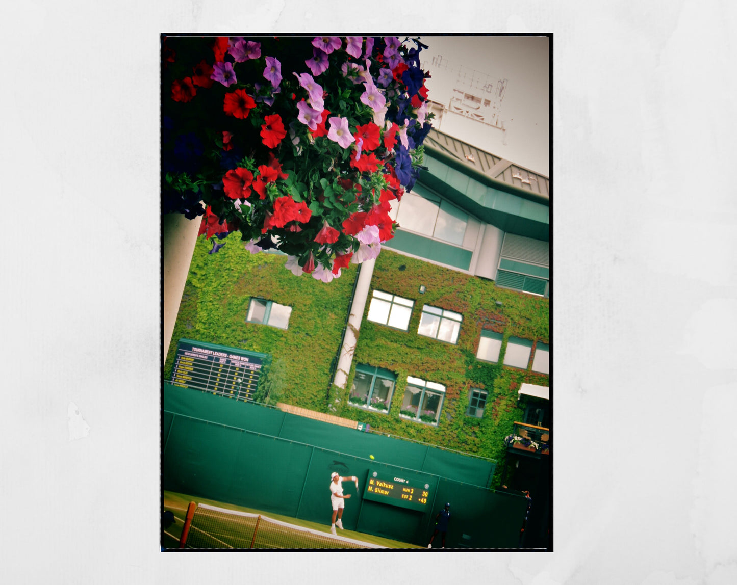 Wimbledon Tennis Poster Print