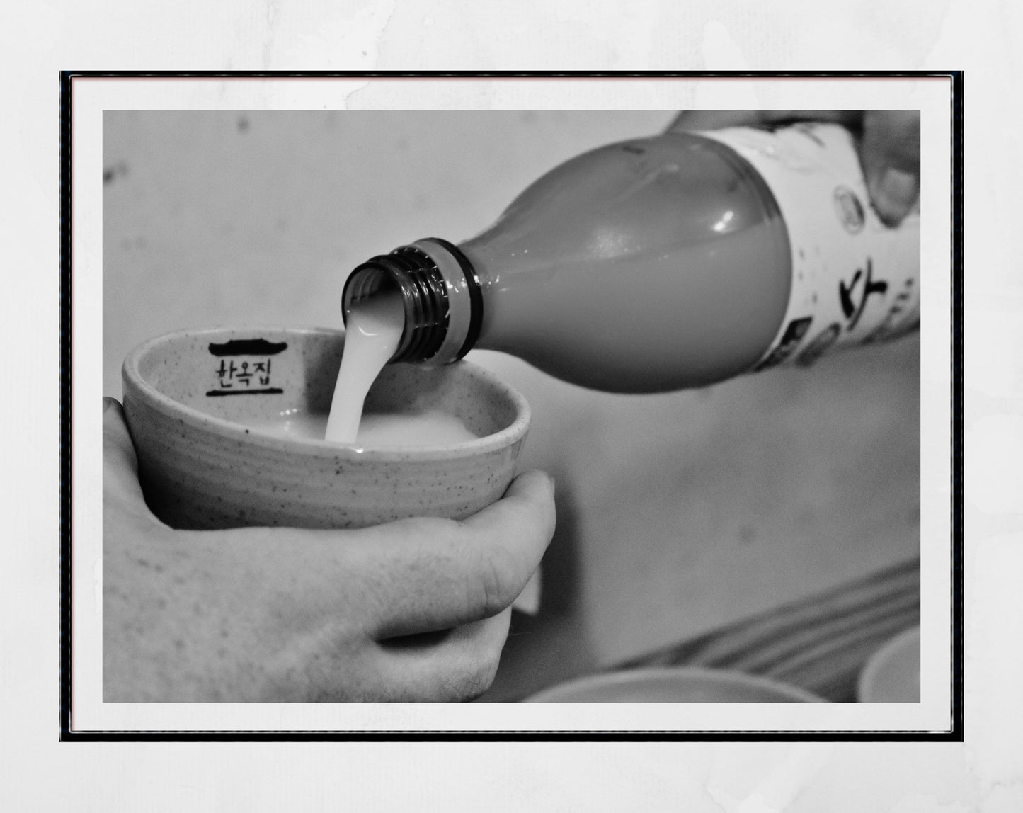 Makgeolli Korean Food Poster