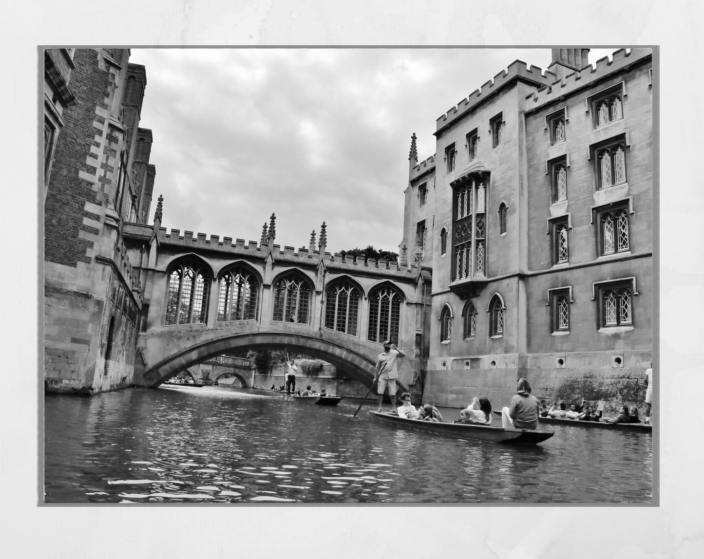 Cambridge University Poster Bridge Of Sighs Photography Print