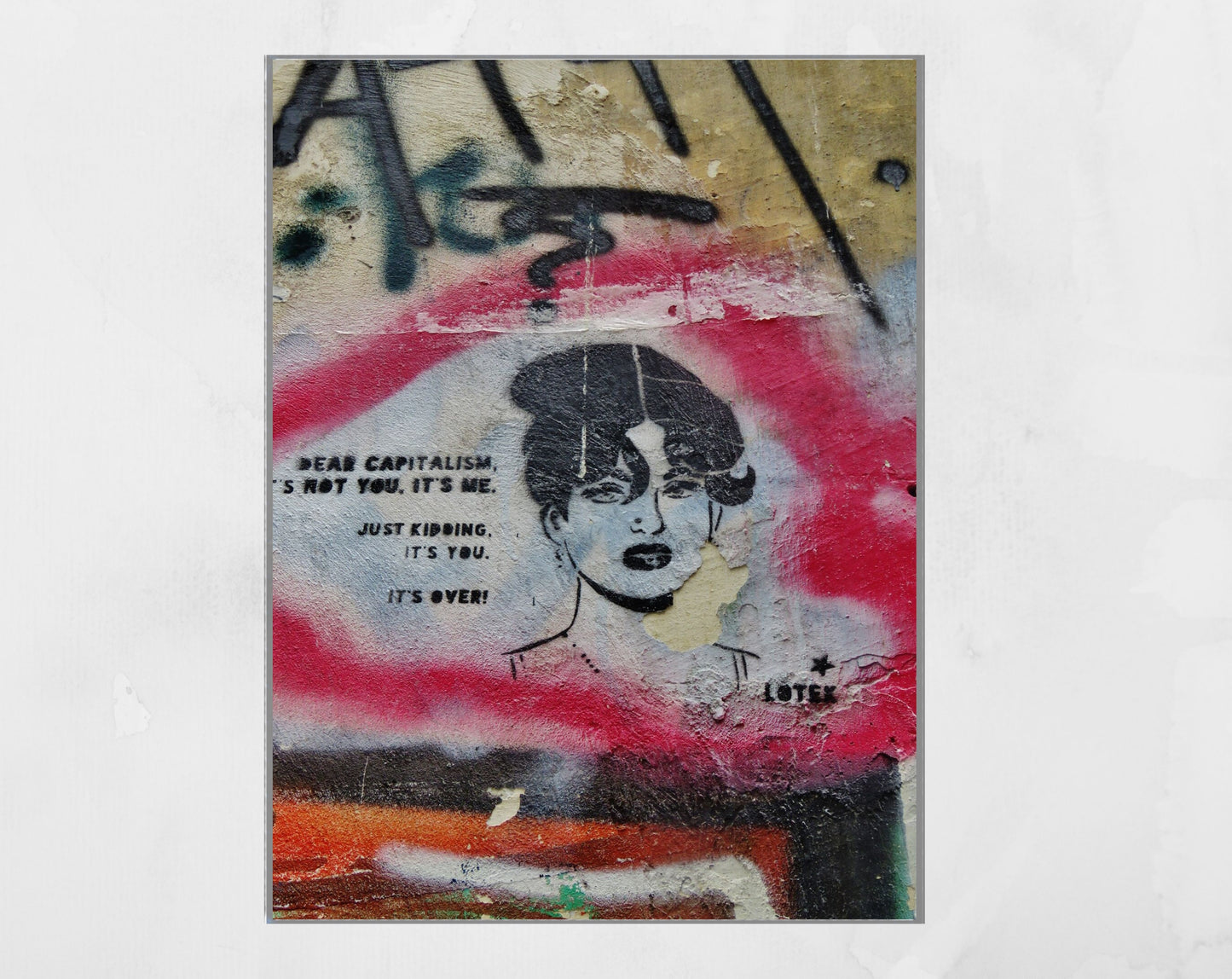 Socialist Anarchist Anti Capitalist Art Poster