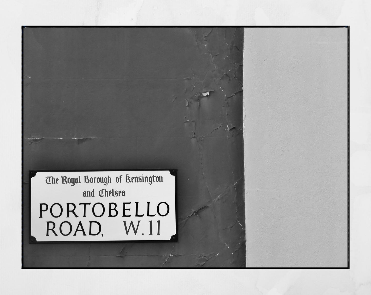 Notting Hill Poster Portobello Road Print London Photography
