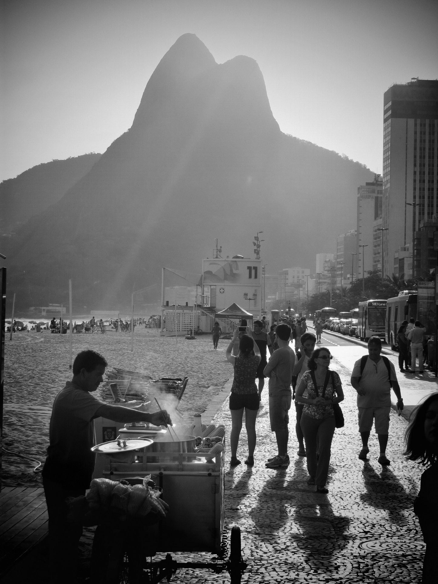Ipanema Beach Rio De Janeiro Photography Print