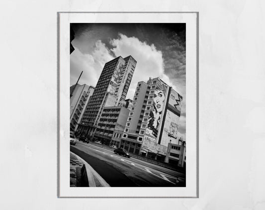 Sao Paulo Poster Street Photography