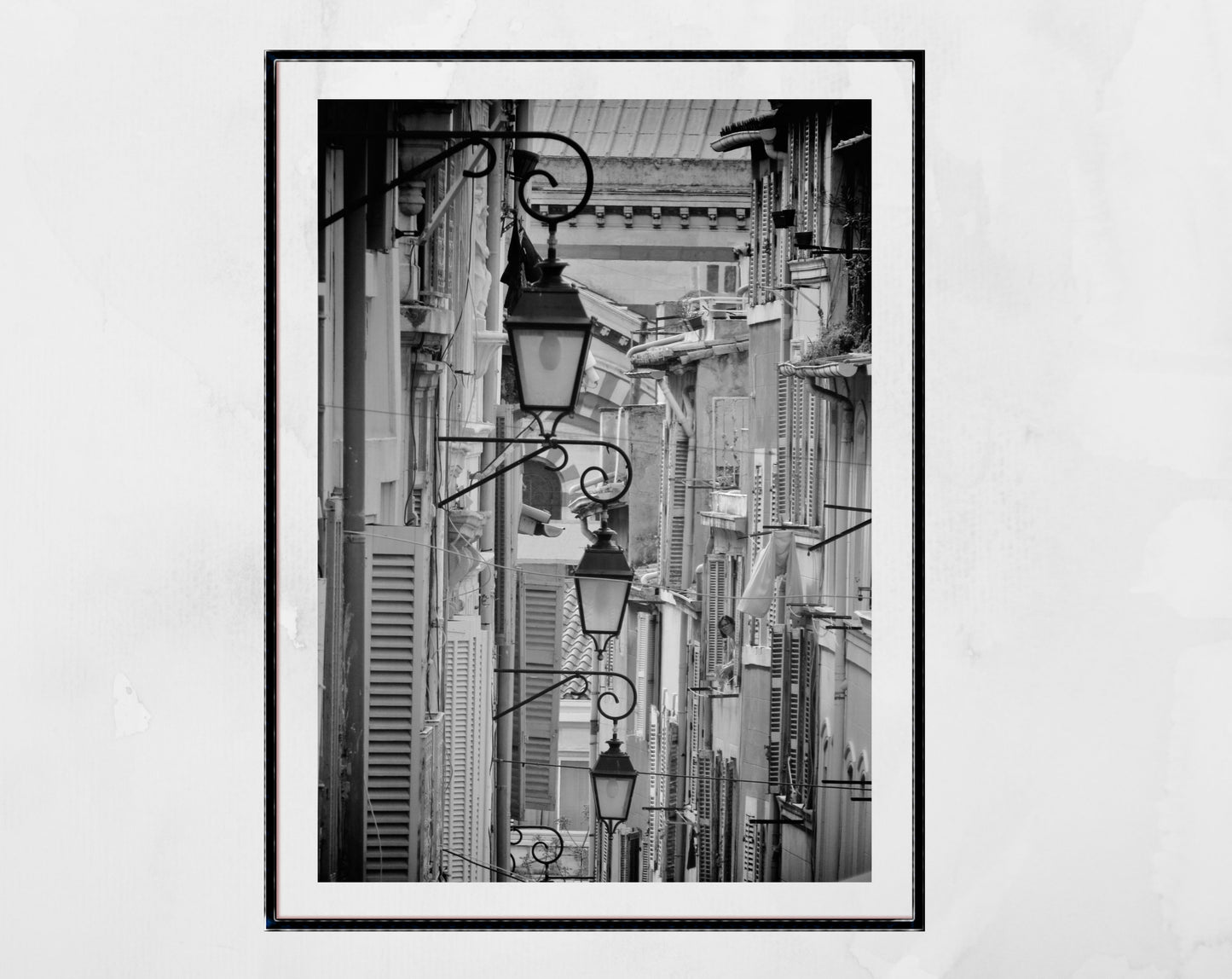 Le Panier Marseille Photography Poster