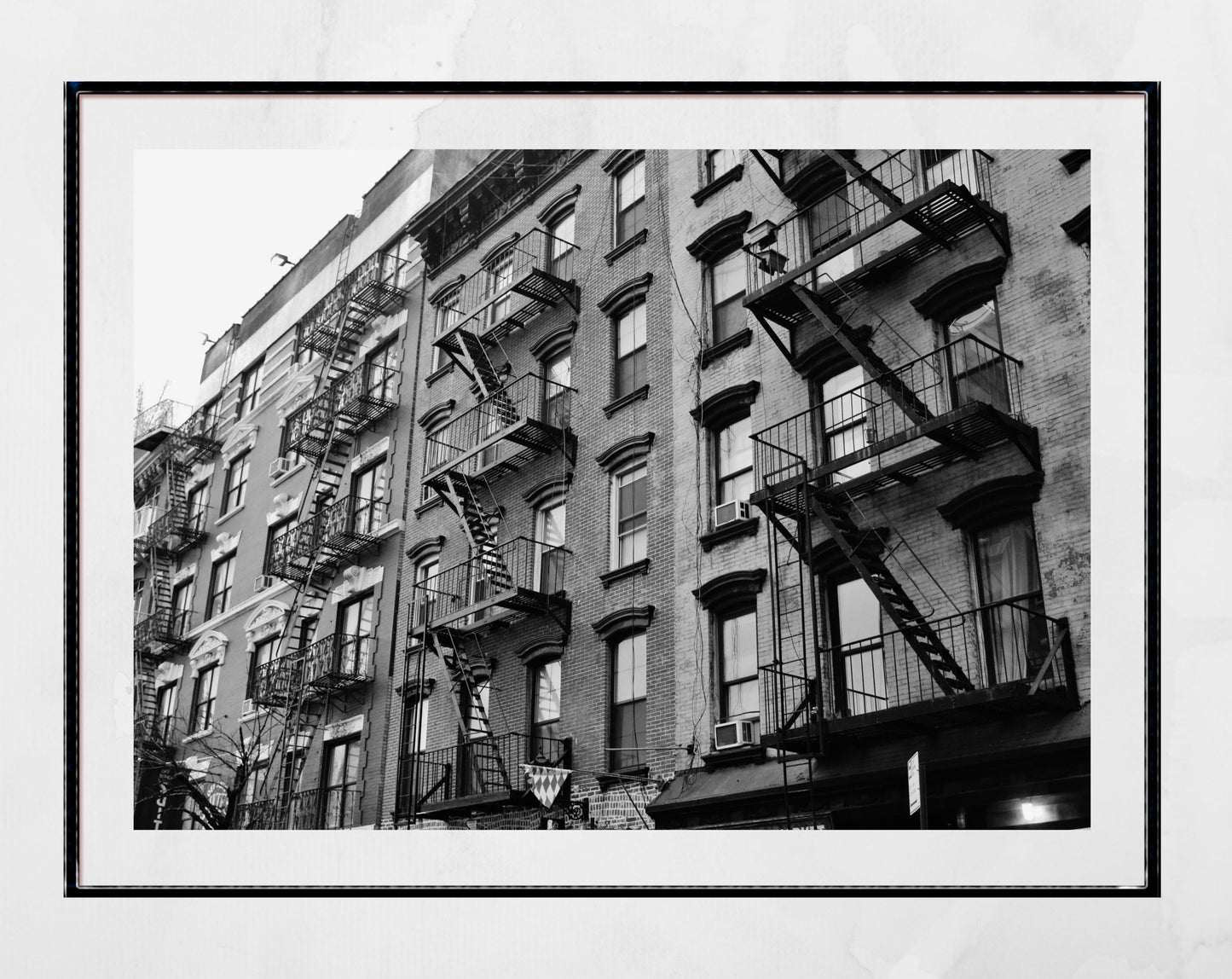 New York Lower East Side Print