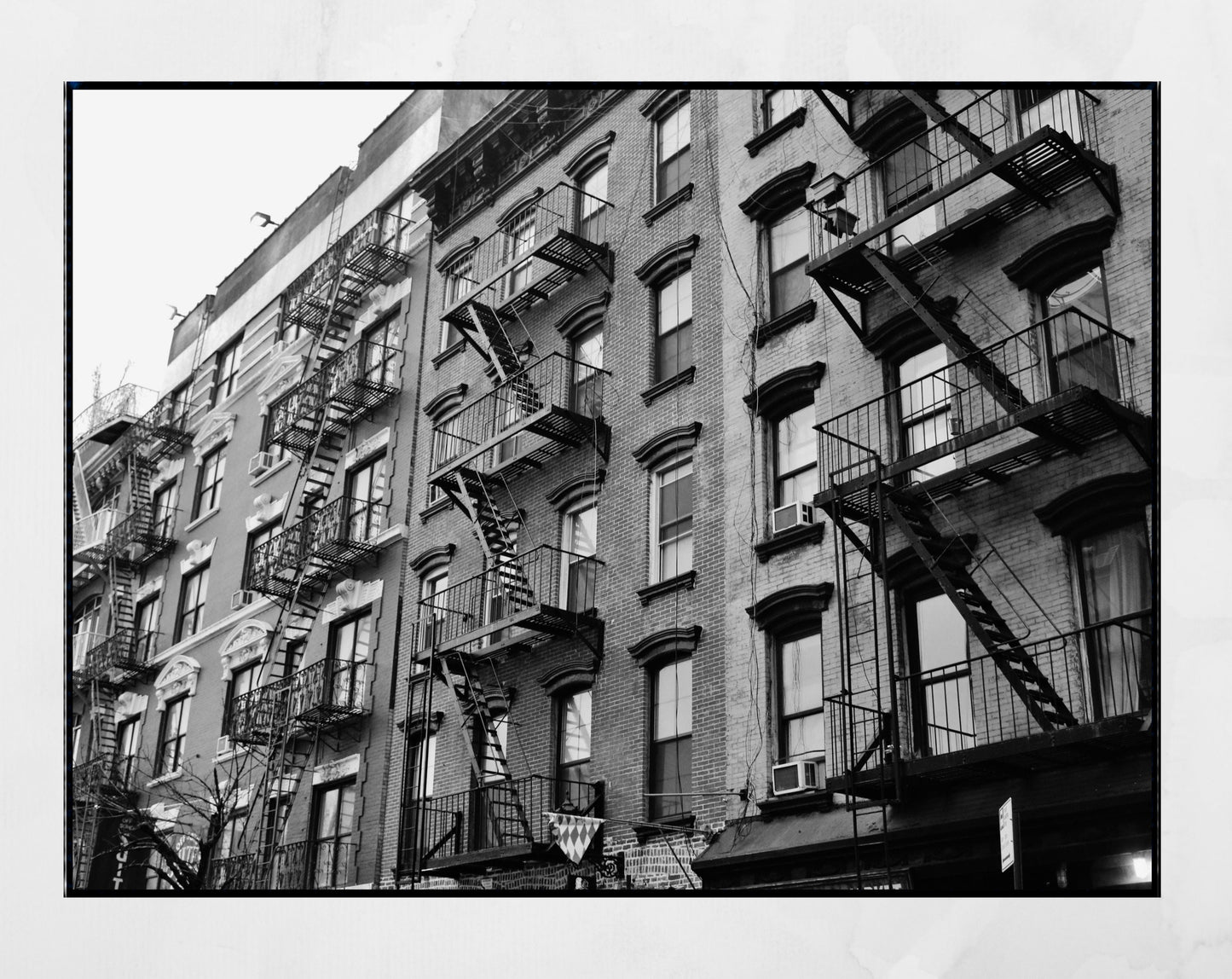 New York Lower East Side Print